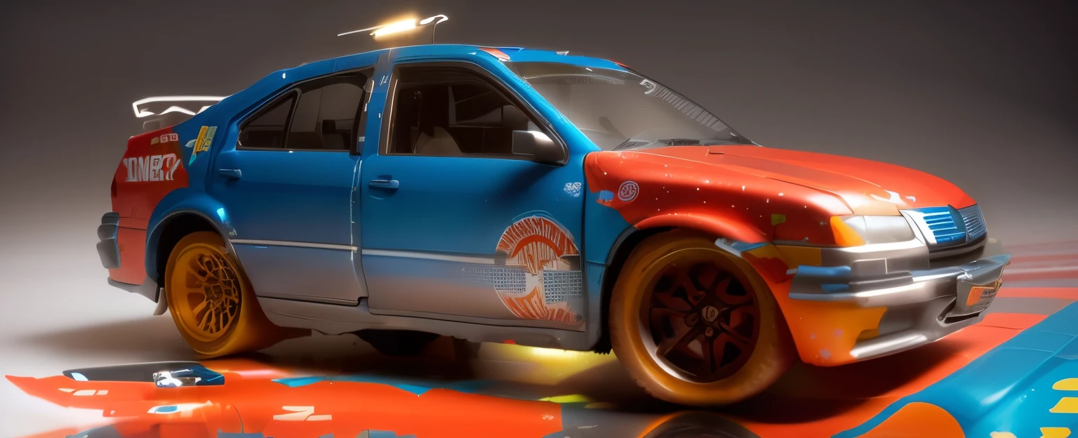 This vehicle in a Hotwheels packaging