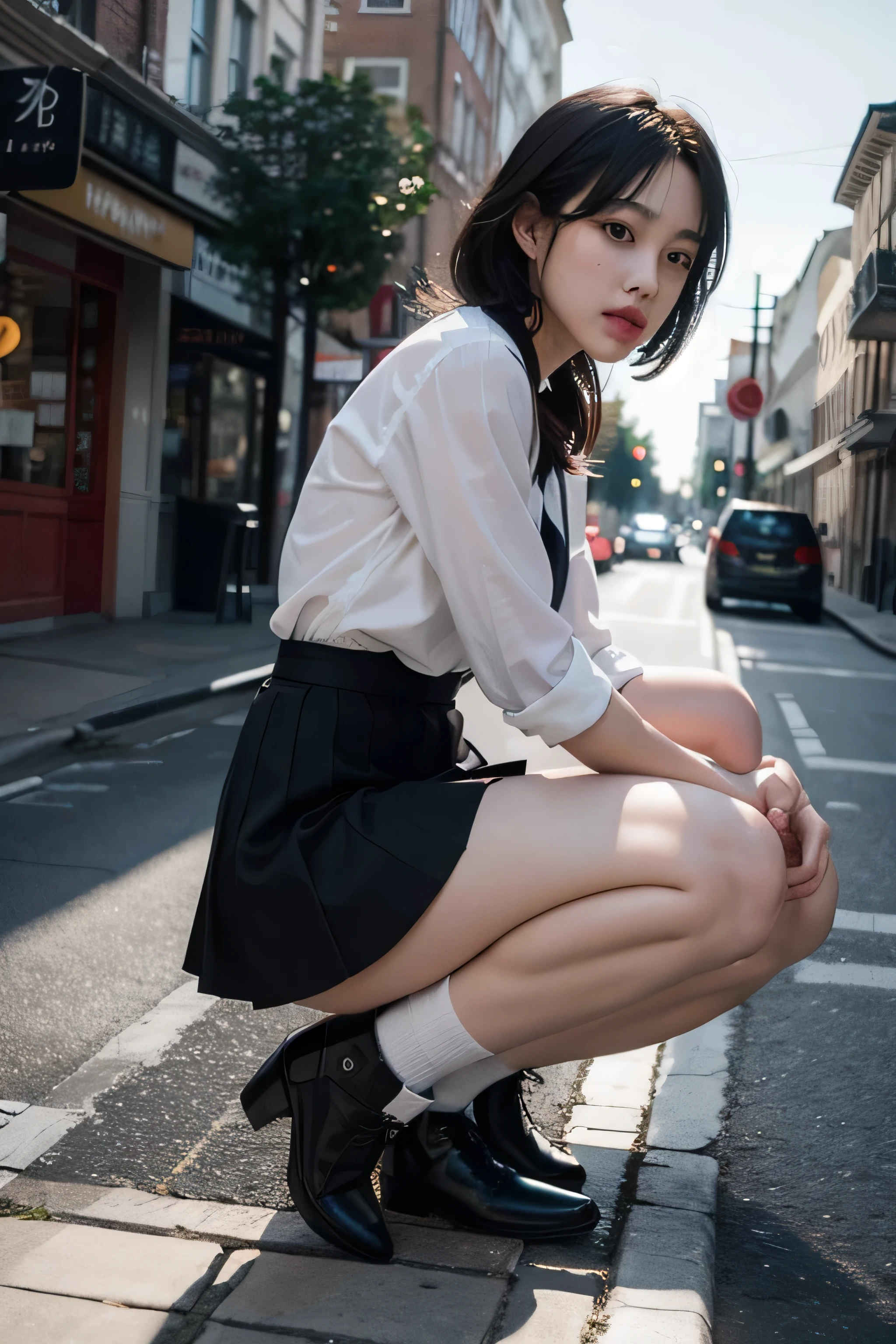 Sailor suit、Embarrassing、One beautiful woman、Detailed face、Good move、Thin legs、(flying debris, highest quality:1.2), 8k, Official Art, chest、cute、can see your pants、Pulling on skirt、 planet, Trending on cgstation, extrasolar planet, Official Art, mar planet, Sakimi-chan, Five Fingers Photos'Body of, Ezvian everywhere、Sailor suitの美しさ、Cool look、 (masterpiece) (highest quality) (Get used to it) (8k) (Cinema Lighting) (Sharp focus) (complicated)Black Hair、、、Laughter、Incredibly stupid, (beautiful girl, cute face, Turn back, Gold decoration in hair、naked、Close up of chest, Gardenia, Viola family, space , Observe the audience, Film Grain, chromatic aberration, sharp focus, Face Light, Dynamic Lighting, Cinema Lighting, Get used to itな目と顔, (cute tie、1:1.2)、(((Delicate gold stiletto heels)))、(((All naked)))、(((Gold Pin Heels)))、(((All naked)))、An exciting atmosphere,Dynamic pose, (((Pink Vagina)))、(((Open vagina)))、(((Moderately large open vagina))) Insert the penis into the vagina and perform piston movements Please put earrings on your ears Look down Faces to come can'I can't stand the expression My lower body is soaked (((During sex)))、(((Inserting the penis into the vagina)))、(((Moderately large open vagina))) 、(((Insert the penis into the vagina and perform piston movements)))、(((Inserting genitals into the vagina)) Compensate