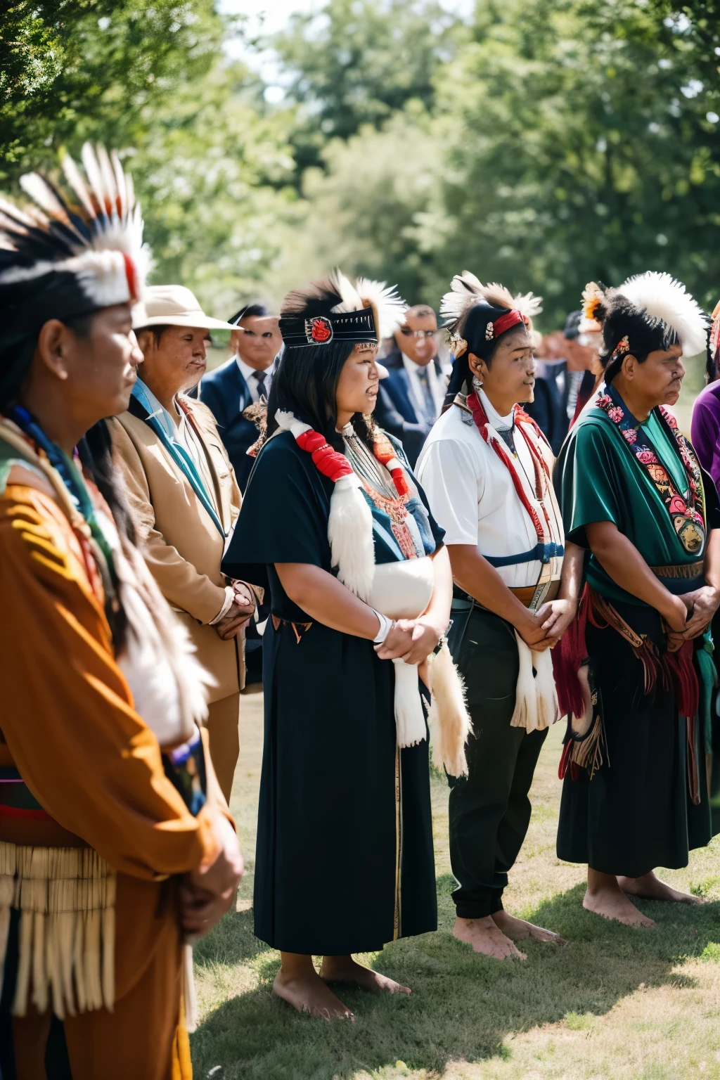 First Nations、Tribe、Group、ceremony