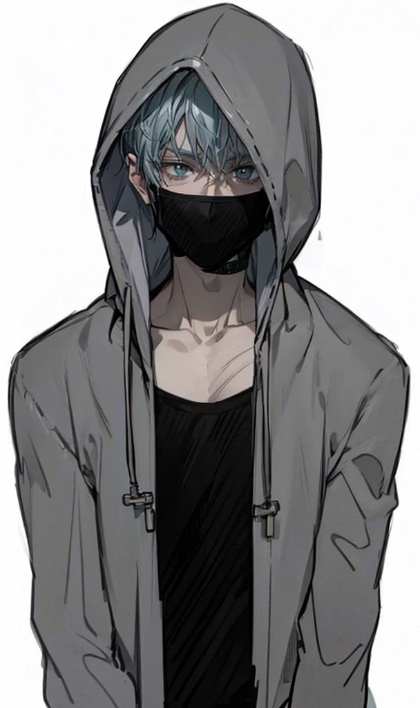 (case, high resolution, Ultra Detailed, HDR), masterpiece, Best quality, 1, Handsome, short hair, Delicate eyes and delicate face, Oversized Hoodie, dimple, forehead, Night Street, of the night city, midnight, Selfie photos,