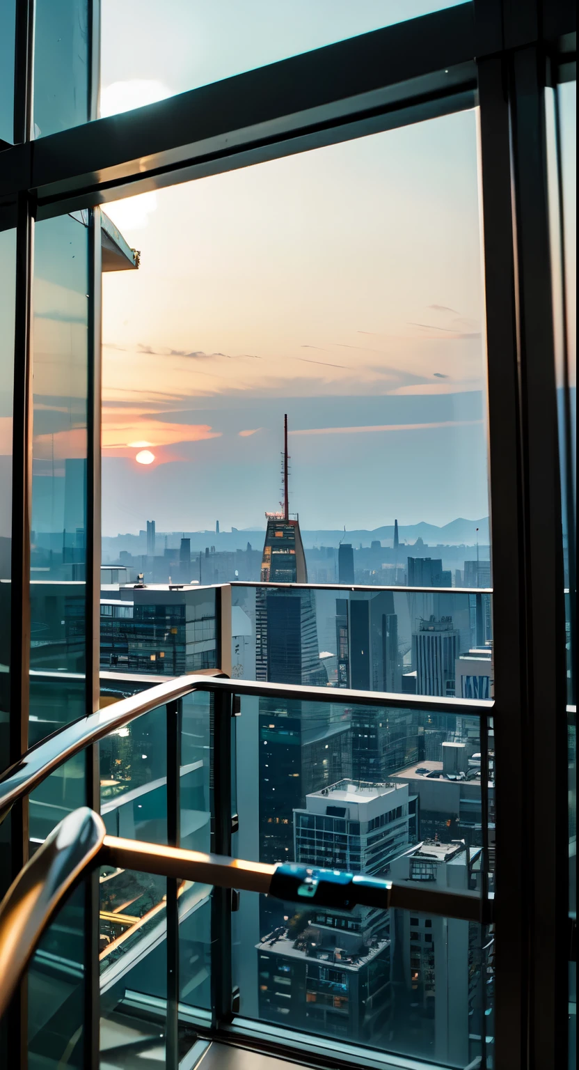 A woman stands in the private reception area, Surrounded by the stunning skyline of a bustling metropolis. The room is decorated with avant-garde art installations, Brighten up a space with vibrant colors and dynamic patterns. Dressed luxuriously, The futuristic outfit accentuated her slender figure, Perfectly proportioned body. Her figure is carved with intricate details, A magnificent structure that showcases the wonders of technology. The focus is mainly on her upper body, The frame is elegantly cut at the waist, Highlighting her slender figure and graceful curves.
Her face exudes an ethereal beauty, A blend of sophisticated mechanical features and perfect human features. Fascinating eye details, Carefully crafted,A blend of vibrant colors and surreal textures. They shine with mysterious charm,They fascinate anyone who gazes upon them.. Well-defined lips, Showing softness, The natural hue complements her overall look. Skin tone with ultra-fine natural skin texture, illuminated by soft light, The diffused light highlights her perfect complexion.
The room is bathed in stunning HDR lighting, Through the perfect balance of shadows and highlights,Create a dreamy atmosphere. Emphasize intricate details of the surrounding environment through ultra-detail technology, See every small detail with stunning clarity. The textures and materials of the room are rendered with great precision, Showcasing a variety of luxurious surfaces, From smooth glass panels to reflective metal trim.
The overall mood of the image is a blend of futuristic decadence and sophistication. Bright and vivid colors, A touch of surrealism,Adds depth and visual interest to the scene. Carefully arranged composition creates a sense of balance, Become the focal point of a spectacular city view.