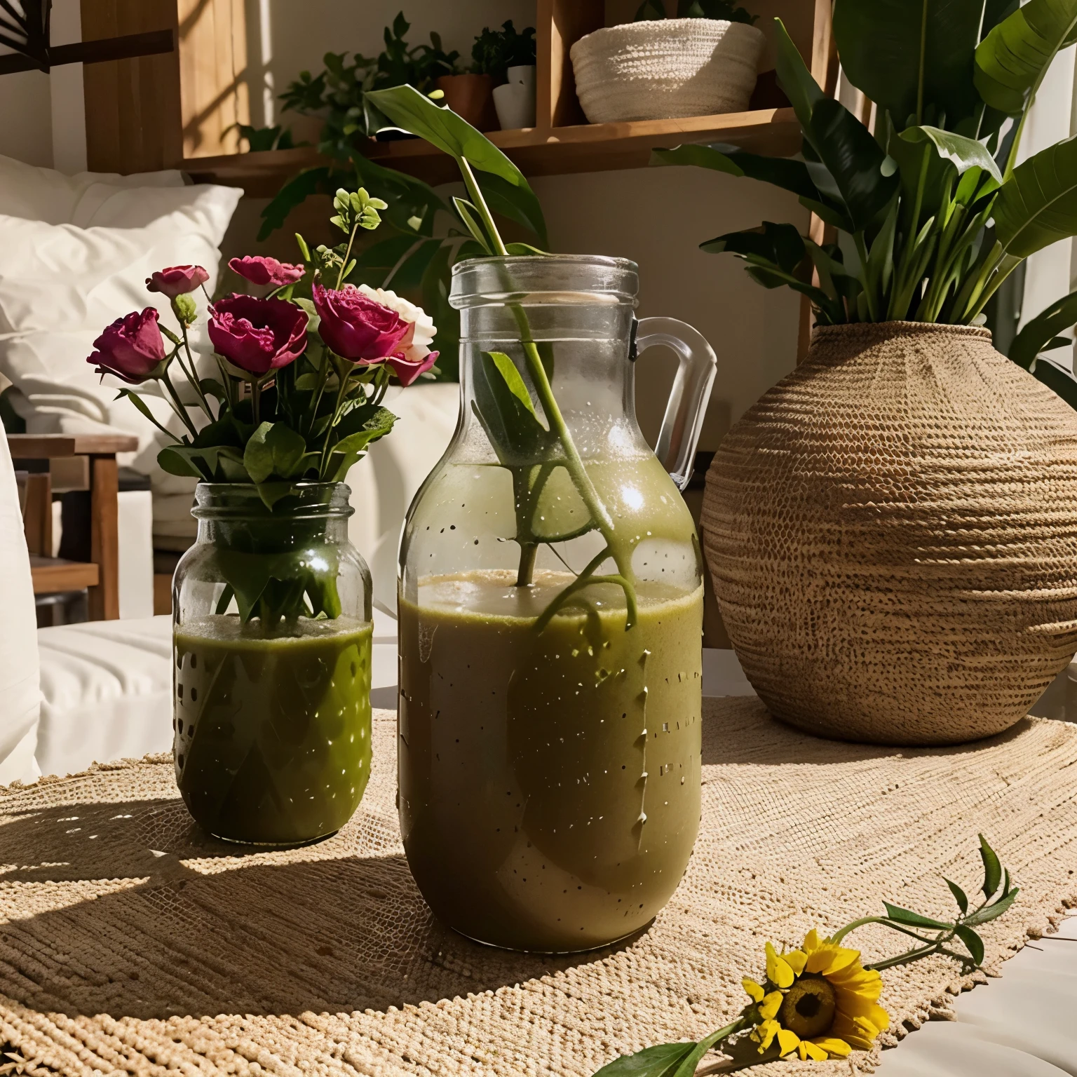Haz una imagen de un envase de jugo de toronja . El  jugo se llama de la siguiente manera " Jugos VAM"