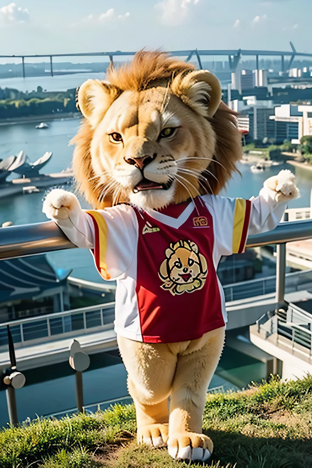 Singapore、Mascot character、Marina Bay Sanderlion