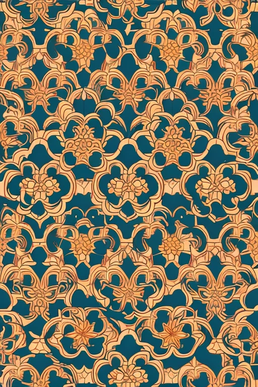 Chinese pattern An illustration