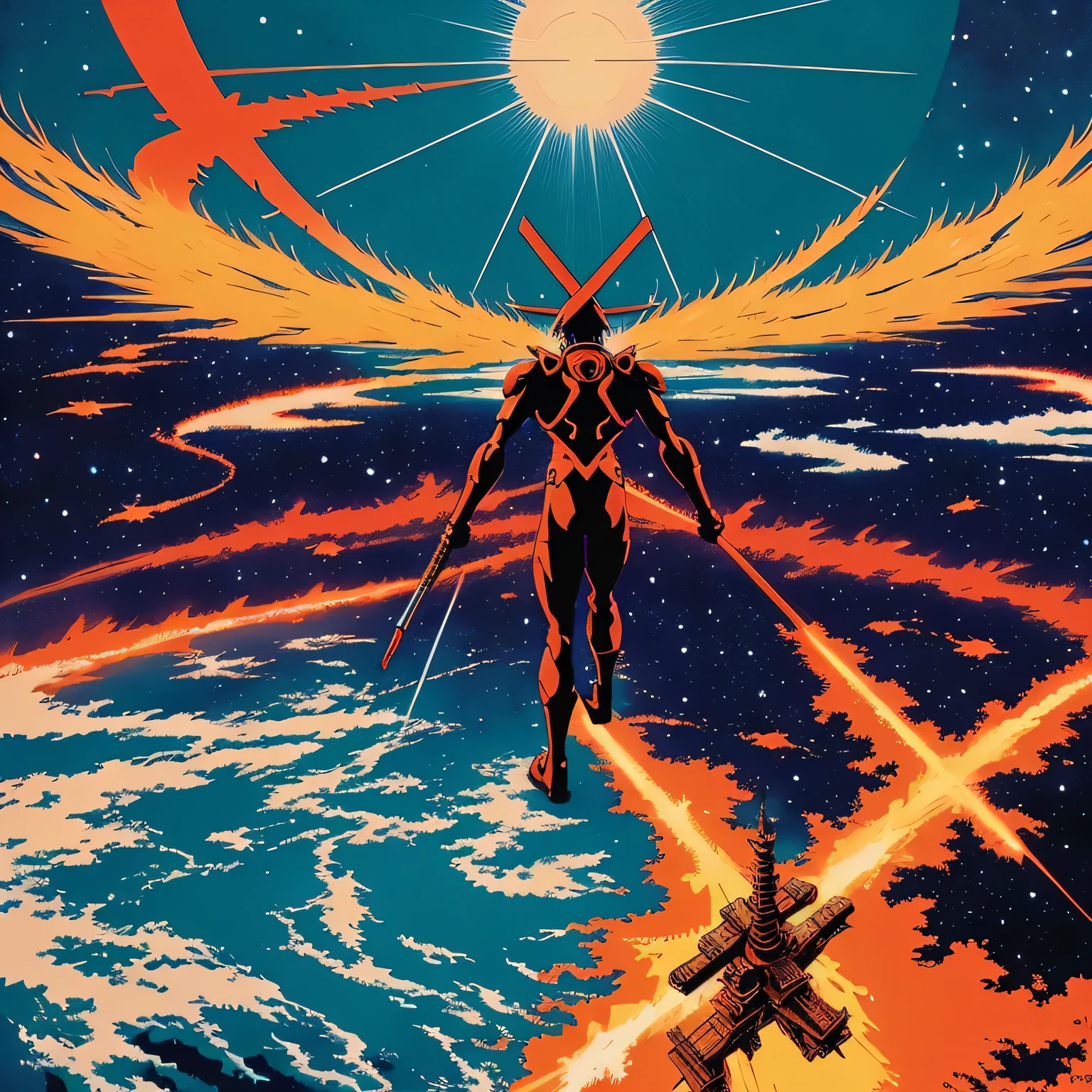 Evangelion、Greater East Asia Co-Prosperity Sphere、fascism、Empire of Japan、Poster、Showa