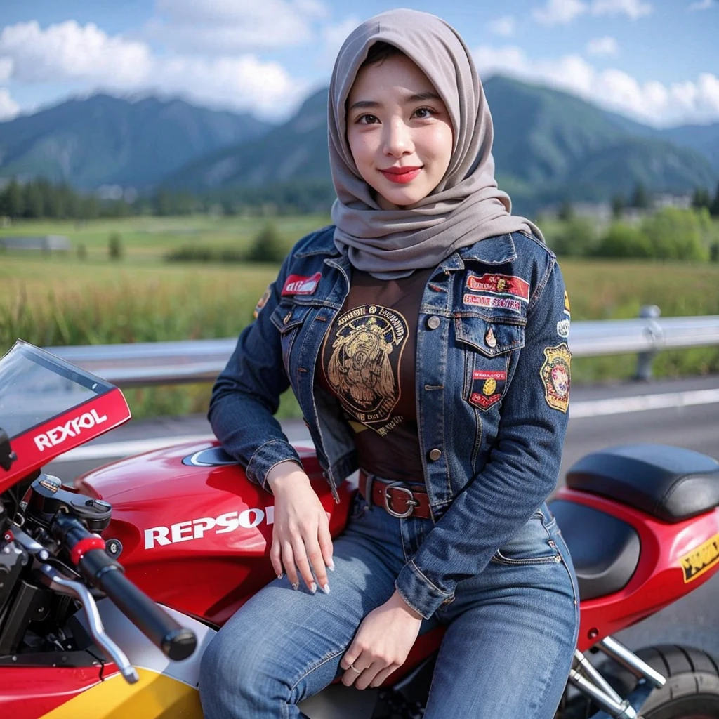 verry realistic, big breasts, smile, 16k