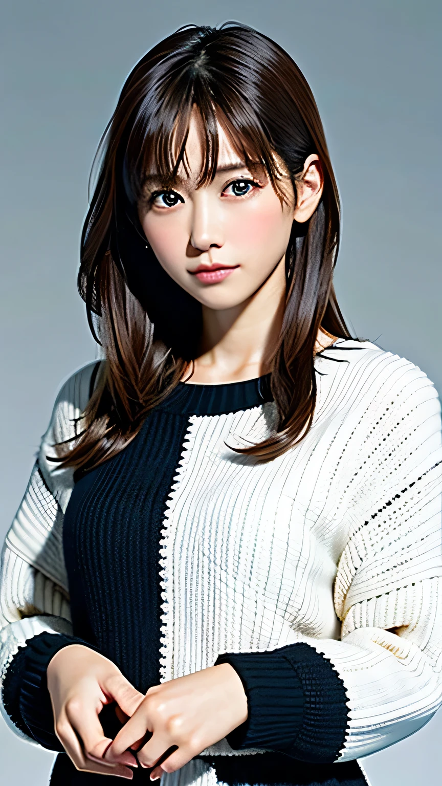 masterpiece, 最high quality, Ultra-high resolution, (Realistic:1.4), Beautiful face in every detail, High Quality Clothing, Amazing European Women, very cute, Portraiture, Soft skin and perfect face、Perfect Face, Shoot your hair, 8k resolution,Super Realistic,Very detailed,high quality, Broad perspective