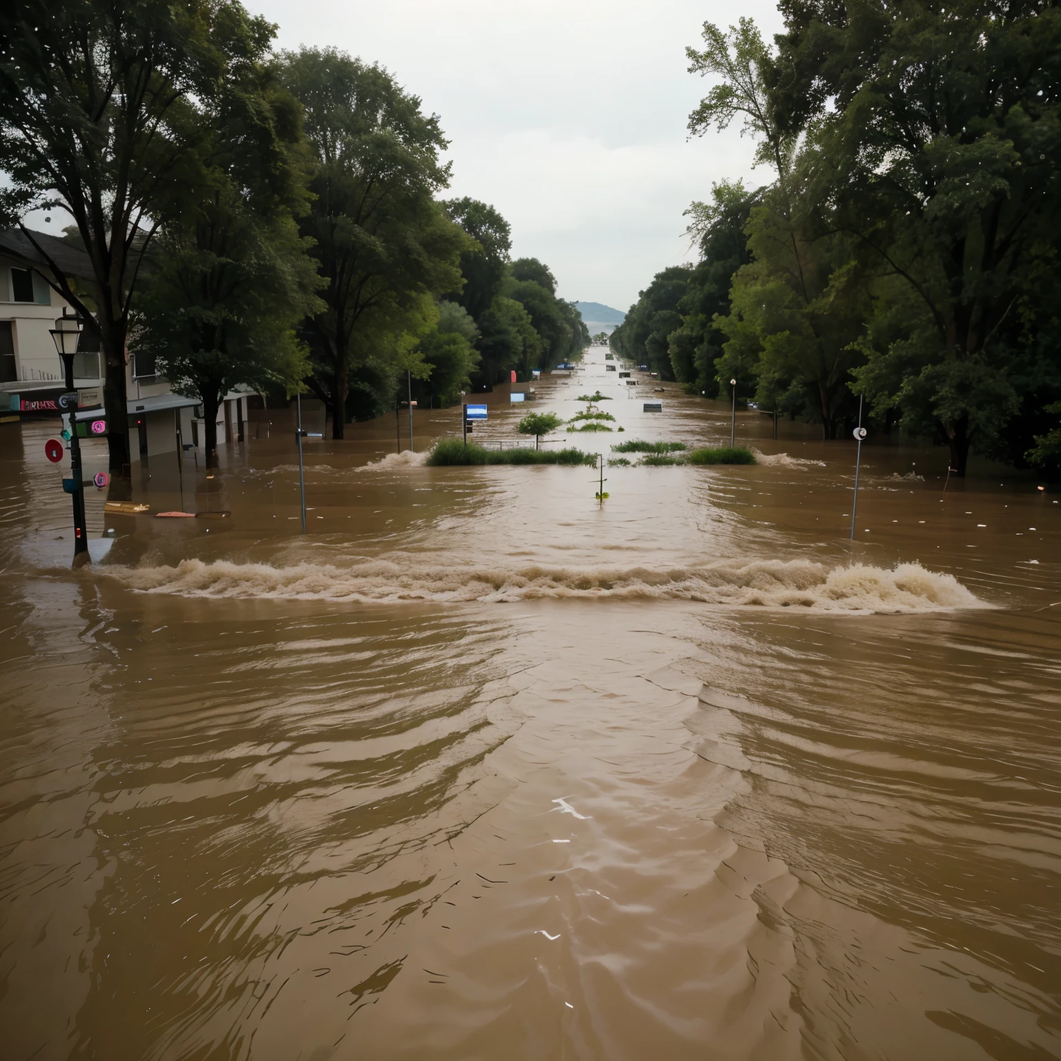 A beautiful floods