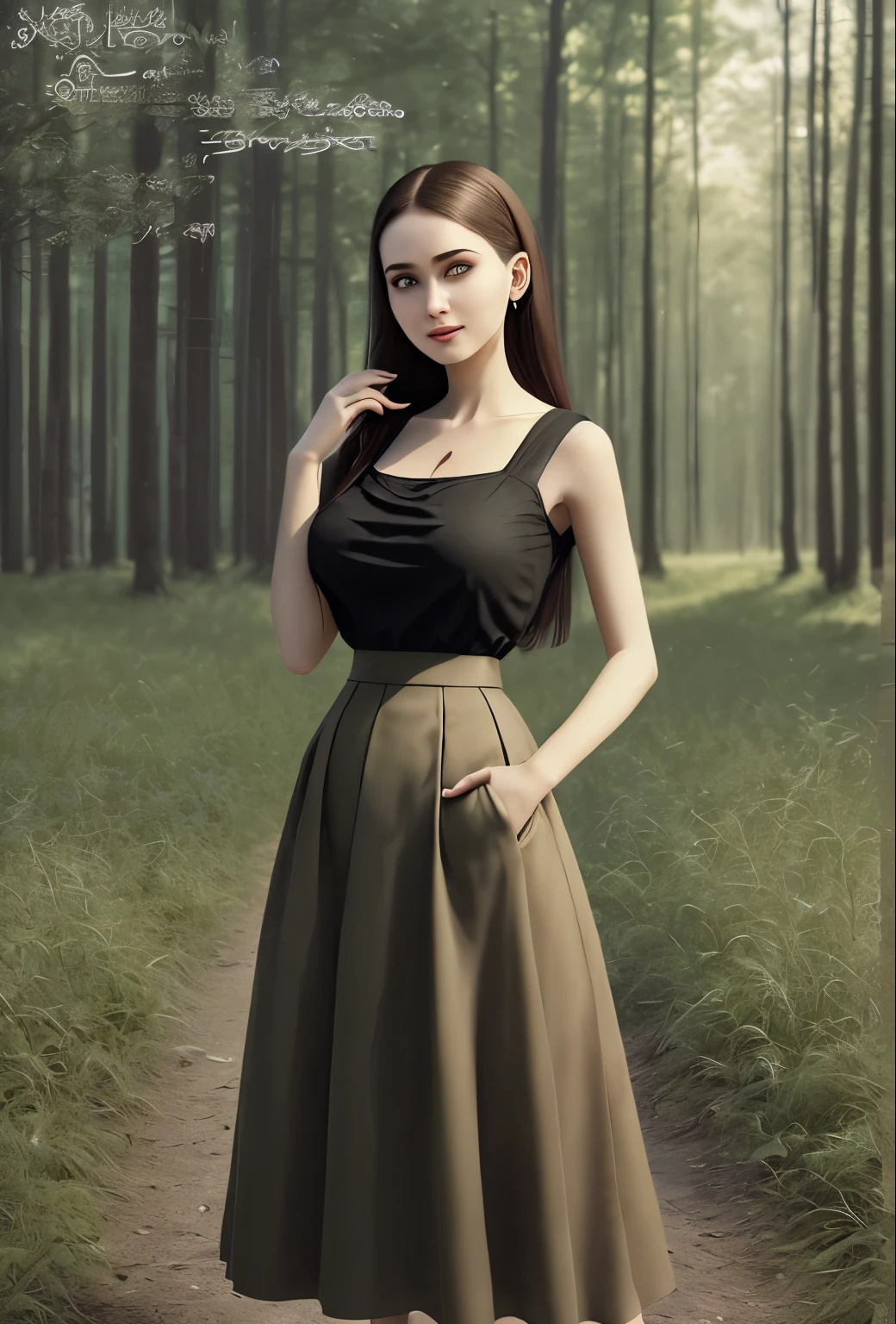 RAW, Best quality, high resolution, masterpiece: 1.3), beautiful Rusdian woman in hijab (iu:0.😎, perfect nose, perfect lips, beautiful face, perfect eyes, detail :1.2),((big breasts)), masterpiece, quality best, very detailed,perfect body, woman in black skirt and beige blouse, long skirt, simple dress, hijab, beautiful look, simple flowing dress, pleated skirt, simple style, long dress woman, wearing a long eloquent skirt, full body image, wearing a long cloth flowing, black skirt, (sweet smile:1.1), (glossy lips:1.1), (beautiful eyes:1.1), background of the old building in the forest, covered in mouth,
INFO
Size
848X1536
Date
Dec 1, 2023
Mode
Default
Type
upscale

Checkpoint
Photon
#Realistic

#Realistic
#Photography
#ai
#aipro
#fbpro
#cilacaphits
#cilacaphitz
#cilacapkekinian
#fyp
#viral
#edit
#reel
#reels