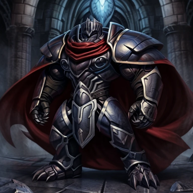 (masterpiece, best quality, detailed:1.2) detailed full body, a knight's mechanical armor, glowing wide and heavy armor, wears full body armor. massive muscles, huge pecs, chiseled abs, huge pectorals, exaggeratedly huge muscles. wearing a cloak. unusually developed muscular body big muscle, pecs, triceps, traps, waist narrow, unusually developed muscular body, Dark knight,
BlackKnight_fe, The claws are sharp,
Sharp teeth,