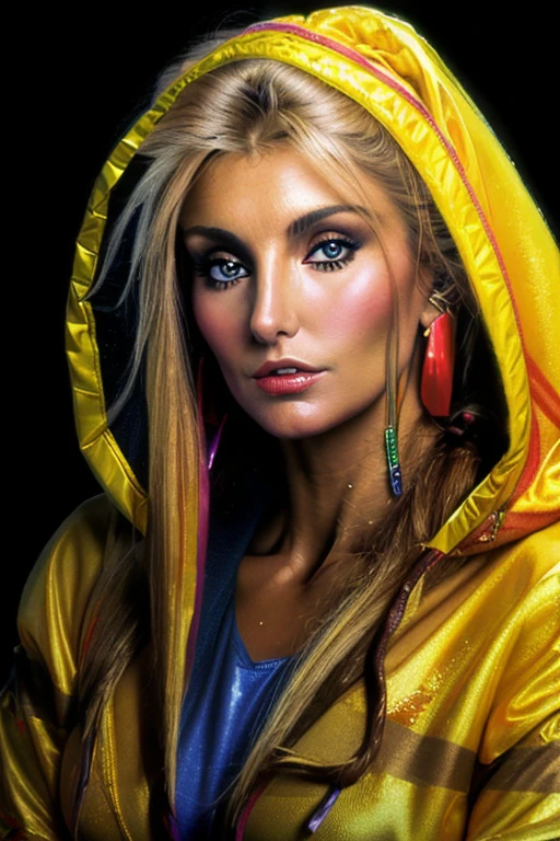 masterpiece, best quality, 1girl heather thomas portrait, clean hood