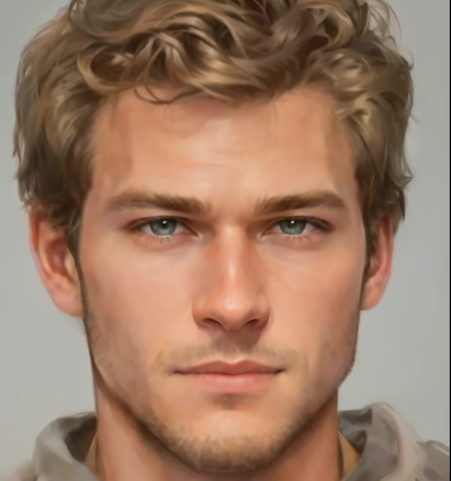 a close up of a man with a hoodie and a tie, inspired by Joseph Morgan Henninger, handsome stunning realistic, photorealistic digital painting, realistic digital painting, digital matt painting, digital paining, gorgeous digital painting, ultra realistic digital painting, chris hemsworth portrait, detailed digital painting, high detail digital painting, high quality digital painting