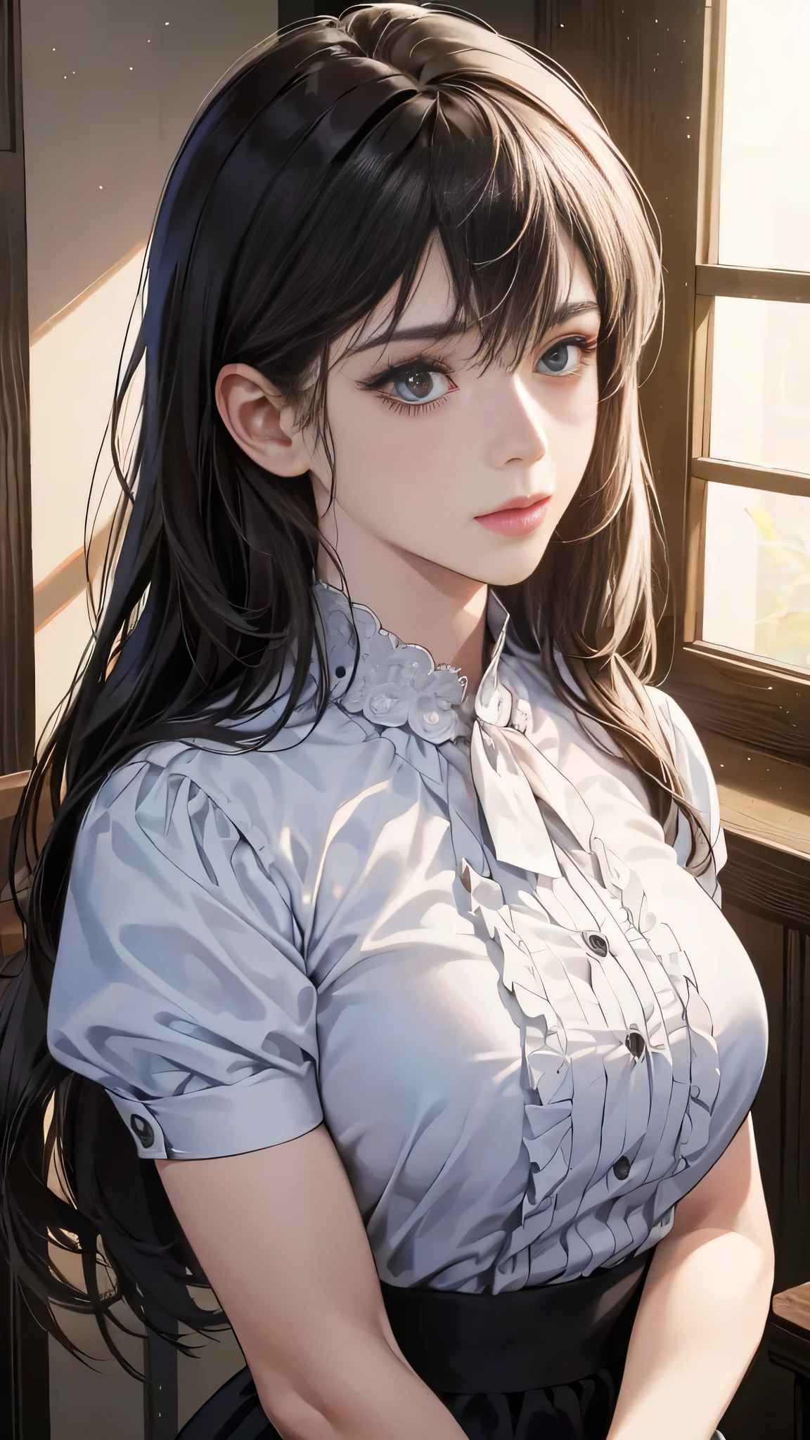 (8K、Live shooting、highest quality、Masseter muscle part:1.2)、super detailed、super resolution、(realistic、rialistic photo:1.37)、Portrait、High-definition RAW color photo、professional photography、hvery detailed and beautiful、very detailed、8K wallpaper、amazing details、huge file size、official art、Hvery detailed CG Unity 8K wallpapers、hvery detailed beautiful girl、very detailedな顔、very detailedな目、very detailedな肌、very detailedな指、hvery detailed nose、Very detailed、perfect anatomy、detailed background、Detailed service、((1people々Girls and strong guys1people))、(20:1.2)、20th generation、pretty girl、realistic body、、white skin、glowing skin、Because I'm slender、black haired、((Straight and shorthair))、((Shaggy hair))、(messy bangs: 1.4)、cute face、real-looking face、delicate eyes、Drooping eyes、((by the pool))、((A man and a woman soaking in the pool up to their waists))、(((Woman in a black bikini)))、(((The woman's breasts are exposed)))、((Shirtless Man))、((she has her arms crossed behind her head.))、((woman'hands are delicate and beautiful))、((standing posture))、((Man hugging woman from behind、Grabbing a woman's breastan with all back hair1people))、((Woman's arm on man's neck))、((The woman turns around and kisses the man))、((Sexy Bose))、Ear Nipple Ring、necklace、cowboy shot、((Landscape))、contrapo、dynamic lighting、((B cup with firmness))、((cleavage))、((small and beautiful pink areola,,,,,,,,,,,,,,,,,))、((look behind you))、((Expressions that endure pain))、
