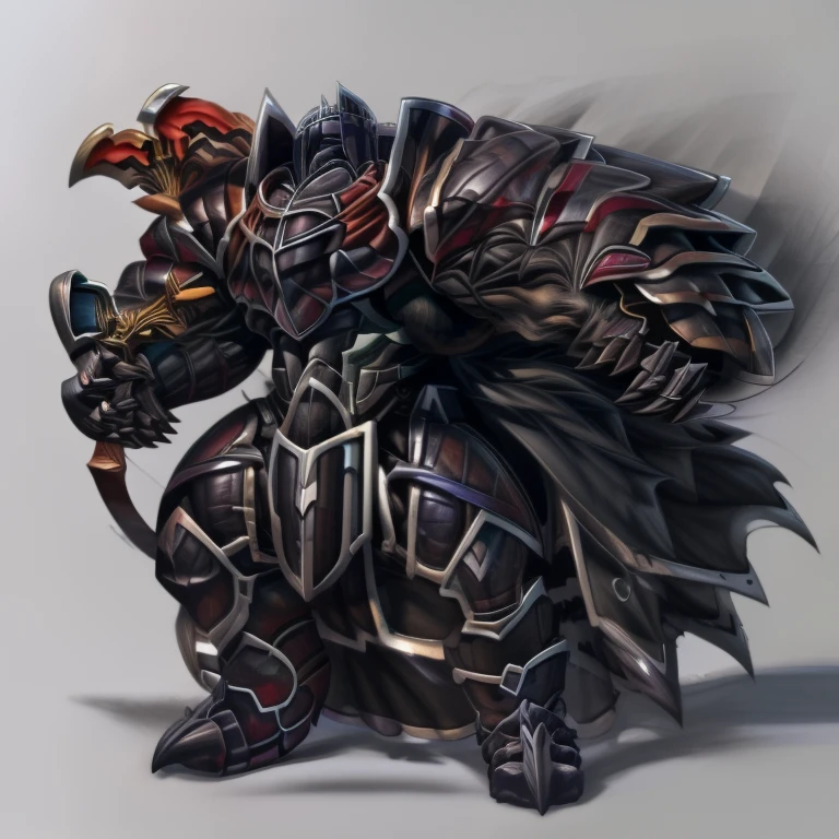 BlackKnight_fe, seth (/tas/), gigantic muscles
(masterpiece, best quality, detailed:1.2) detailed full body, a knight's mechanical armor, glowing wide and heavy armor, wears full body armor. massive muscles, huge pecs, chiseled abs, huge pectorals, exaggeratedly huge muscles. wearing a cloak. unusually developed muscular body big muscle, pecs, triceps, traps, waist narrow, unusually developed muscular body, Dark knight,
The claws are sharp,
Sharp teeth, 