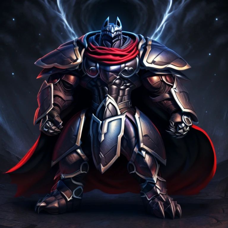 (masterpiece, best quality, detailed:1.2) (Pokémon) LUCARIO, detailed full body, a knight's mechanical armor, glowing wide and heavy armor, wears full body armor. massive muscles, huge pecs, chiseled abs, huge pectorals, exaggeratedly huge muscles. wearing a cloak. unusually developed muscular body big muscle, pecs, triceps, traps, waist narrow, unusually developed muscular body, Dark knight,
BlackKnight_fe, The claws are sharp,
Sharp teeth,