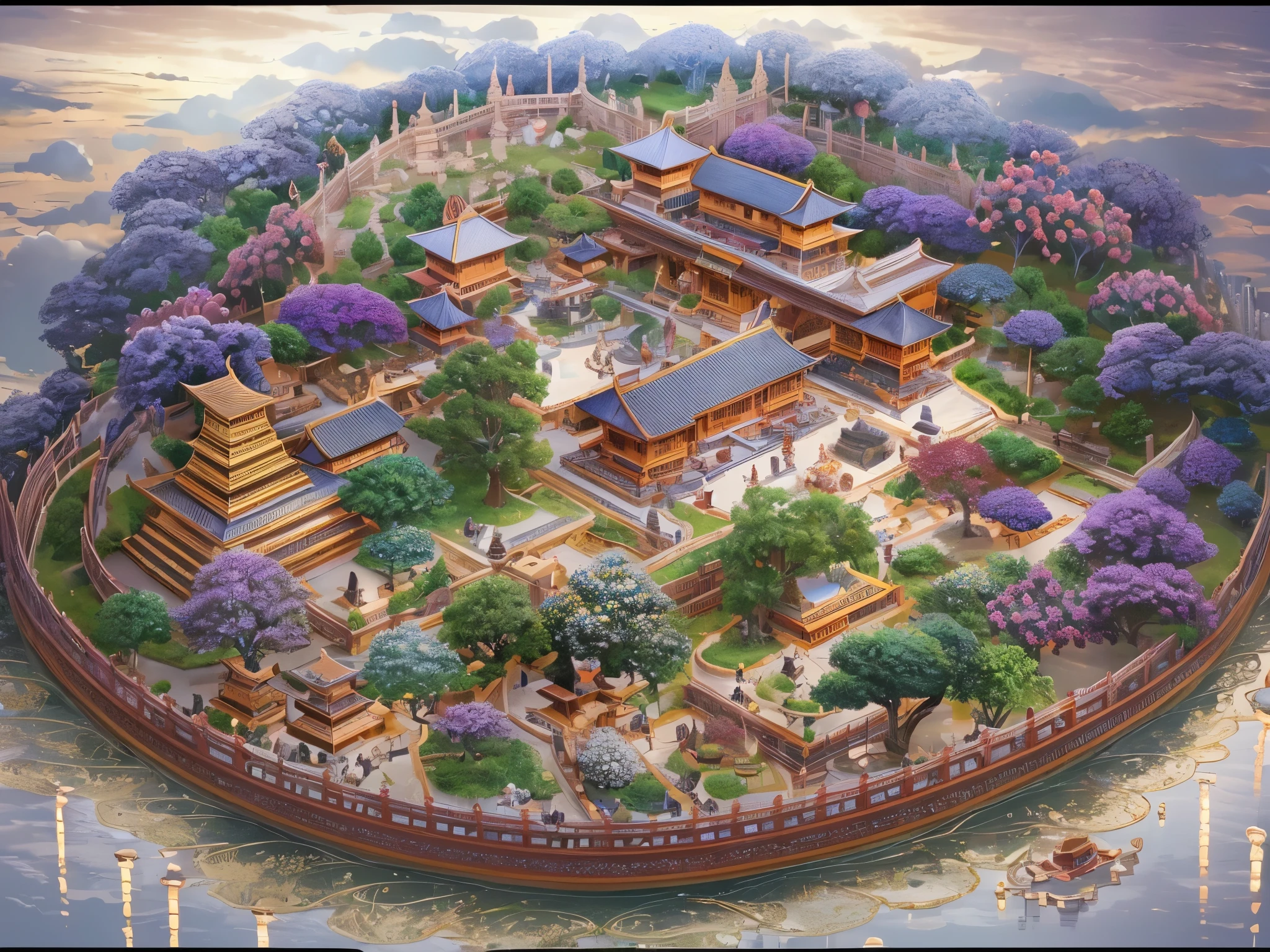 ((highest quality)),(Ultra-high resolution),(Very detailed),(Detailed Description),((The best CG)),(A masterpiece),Ultra-detailed art,Amazing drawing art,(Buddhist art with intricate detail:1.5), Gandhara