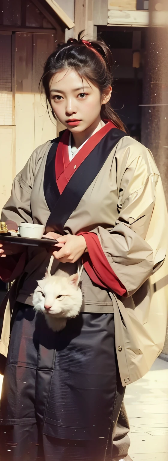 (masterpiece, highest quality:1.2), (8K Ultra HD, 16k, 32k, Ultra-high resolution), (Realistic:1.37), (RAW Photos), Ultimately realistic, Ultimately realistic details, Ultimately realistic texture, Ultimate in exquisite detail, Ultimately realistic lighting, Ultimately realistic shadow, Japanese Girls, Extremely cute face, Ultimate RAW Skin, Ultimately realistic eyes, (mechanical:1.4), (armor), whole body, Wide Shot