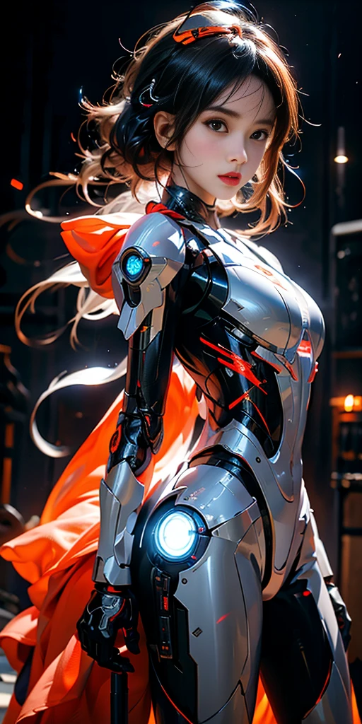 Mecha Girl,mirai,Cool lighting