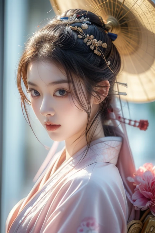 ((highest quality)), ((masterpiece)), (detailed), Perfect Face,Japanese clothing,God,Oiran