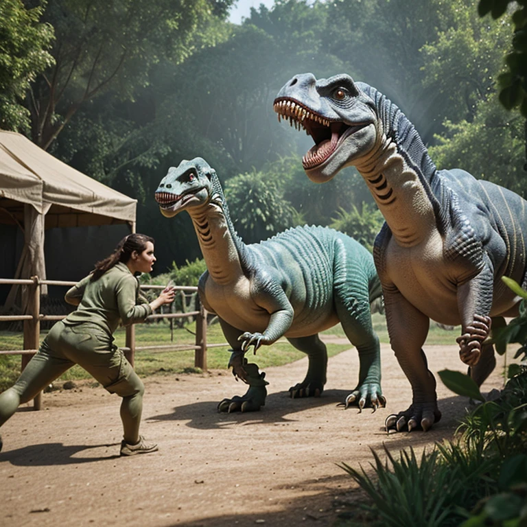 Real dinosaurs zoo 