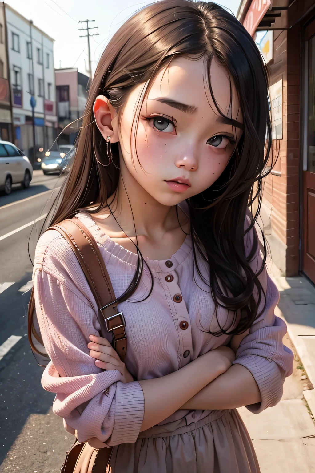 Very ugly girl