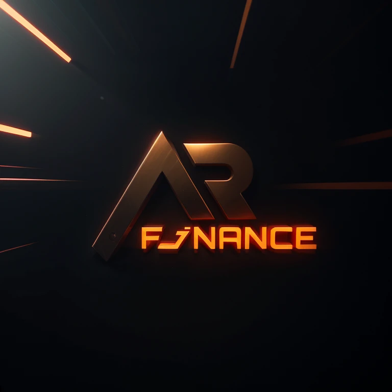 Stylish font 3d Text dinemic image Crypto trader background dinamic blur smooth effects cinematic lighting