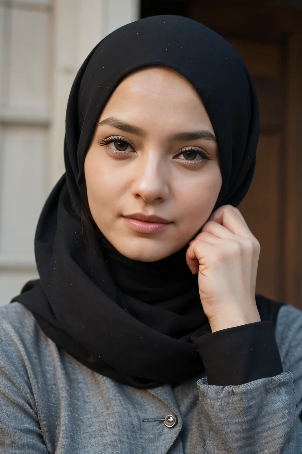 ((best quality)), ((Meisterwerk)), (detailed), perfektes Gesicht Hijab