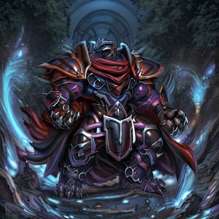(masterpiece, best quality, detailed:1.2) (Pokémon) INCINEROAR, detailed full body, a knight's mechanical armor, glowing wide and heavy armor, wears full body armor. massive muscles, huge pecs, chiseled abs, huge pectorals, exaggeratedly huge muscles. wearing a cloak. unusually developed muscular body big muscle, pecs, triceps, traps, waist narrow, unusually developed muscular body, Dark knight,
BlackKnight_fe, The claws are sharp,
Sharp teeth,