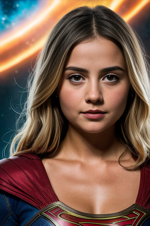 Foto RAW, jenna coleman como Supergirl, Amarada by Alien with wet tentacolli and thick white semi transparent liquid,on the liquid face coming out of your mouth,(pele altamente detalhada: 1.2), 8k UHD, DSLR, soft-lighting, alta qualidade, grain of film, Fujifilm XT3