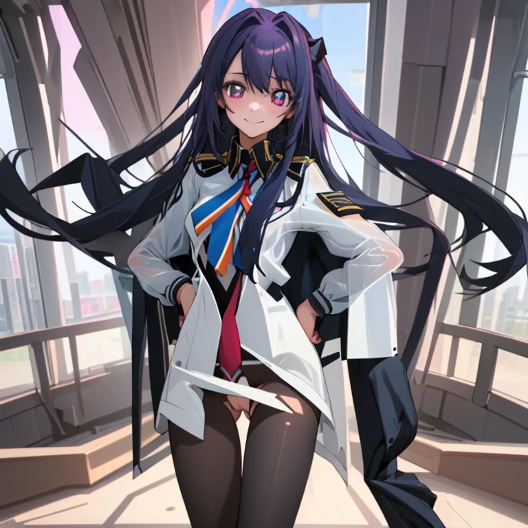 High school girls Undressing Ultra-thin tights Extremely thin, see-through uniform No underwear