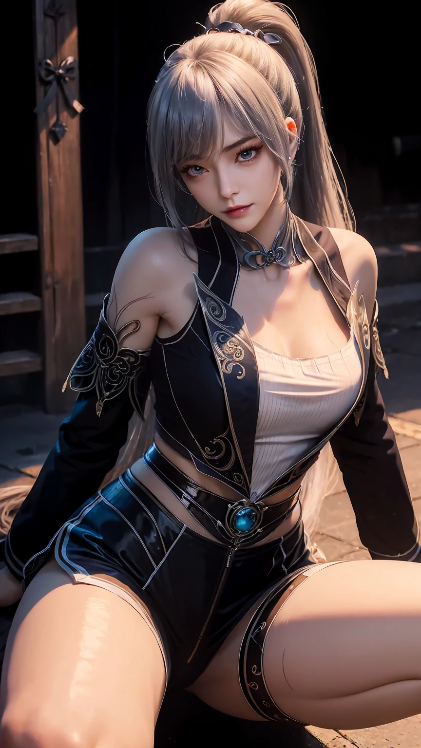 ((Best quality, 8K, Masterpiece:1.3)), to focus: 1.2, Beautiful perfect body: 1.4, Buttocks: 1.2, ((Layered hairstyle, President: 1.2)), (Wet clothes: 1.1), (rain, street:1.3), Tube dress: 1.1, Highly detailed facial and skin texture, Narrow eyes, Double eyelid, 美white skin, long hair, (Shut up: 1.3), The white-haired girl smiled, High ponytail hairstyle, Sports tops, Very large bust, Succubus, (((Succubus tattoo on lower abdomen))), Ultra-tight, sheer, low-waisted striped pants, (((Very low waist))), Full body image, sexual girl, sexual, Happy laughter, shy, (((It appears in the lower abdomen))), The expression is seductive, There is heart in the eyes, (Detailed drawing of eyes), sexual Long legs, Slim waist, Sweat drips down the waist, (Exposed abdomen), ((Succubus tattoo extreme detail portrayal))), Wings of ice and fire, Front squat, Dark lock method, 2D blush, crazy, monster girl, toy doll, Fangs, Careless person, Pink hair, Asymmetrical bangs, See-through clothes, Place your hands on your thighs, Look away, 8K resolution, Missionary, Raised eyebrows, Shiny hair, Flower Head, wristband, White hair bandage、Close-up of woman wearing a white mask, Beautiful portrait, Strong, Gurwitz style artwork, A white-haired god, author:Yang Ji, Epic and beautiful character art, Stunning character art, author:Funky, By Wochun Shifan, pixiv art station street Strong, One ponytail, Jesus, High ponytail, Long character, Long legs, (Sleeveless lace shirt), (Shorts), (striped )), ((striped )), He walks, amazing, Generous, feminine, Beautiful curves, Sweet smile, Strong sense of detail and layers, Colorful, It has a unique texture, rich and Colorful, Color harmony, clear, The Art of Design, 16 kg, Very detailed, {{clarification}}, {Very delicate and beautiful}, {معالجة سطحية amazingة}, Very detailed, عيون متوهجة amazingة, {{Film lighting}}, Intense lighting effects, model: realism, CFG size: 12, Lura: Bright texture (1.35), High quality, Masterpiece, ملامح الوجه الamazingة, Photography of fine hair, Detailed imaging of eyes, Masterpiece, Best quality, Ray tracing, خلفية CG موحدة ب8K resolution Very detailed, Masterpiece, Best quality, (1 girl), An ideal feminine figure, (((Tight white t-shirt))), beautiful eyes, (Delicate face), Short black hair, Hair is messy