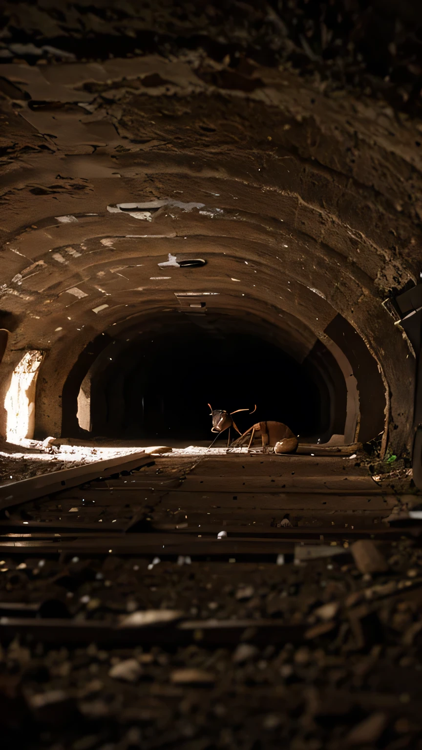 Underground house ant