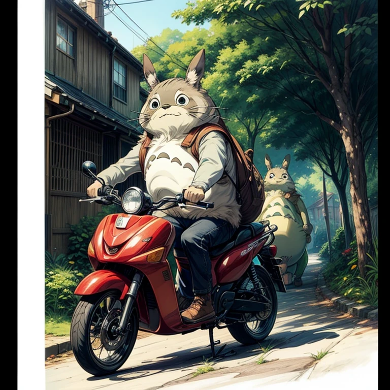 My Neighbor Totoro，Animation，Cute Action，individual