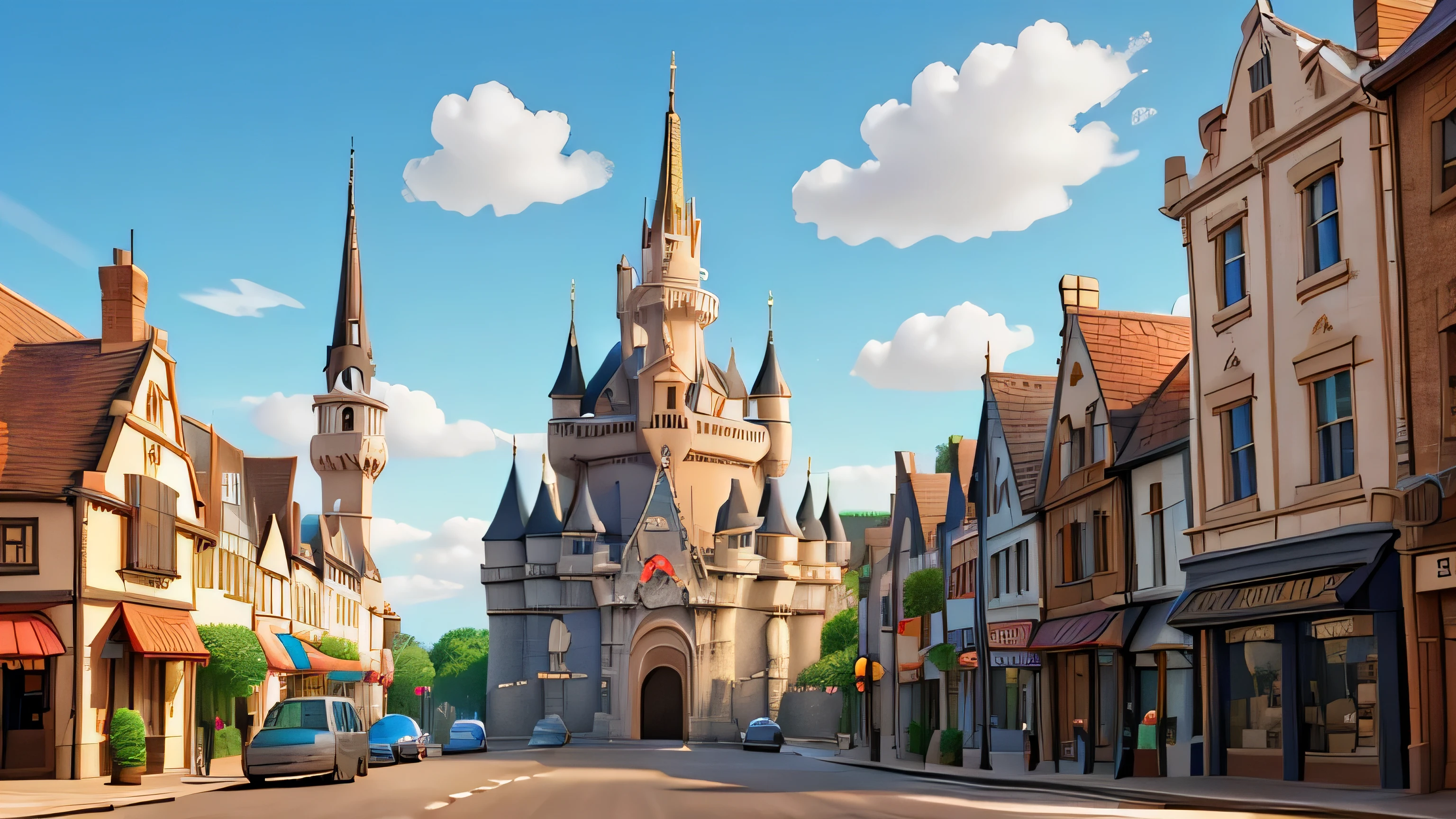 building websites street, castles and dragons and businesses