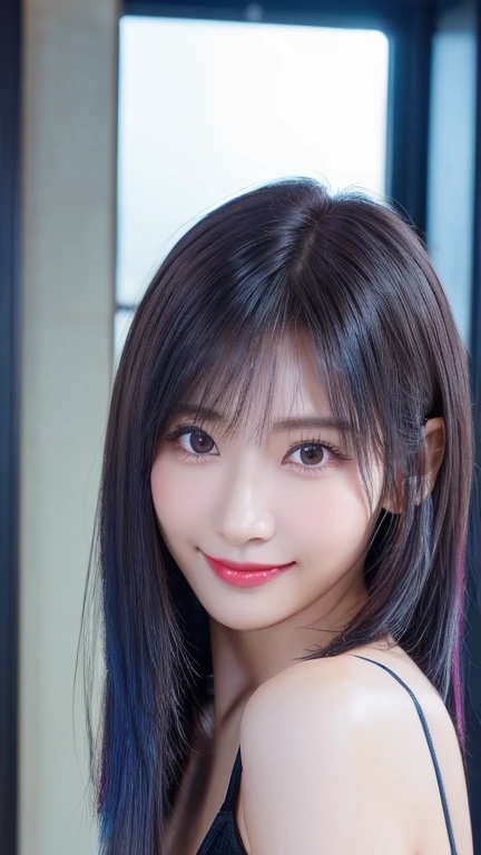 super highest quality, Face Focus, Soft Light, Ultra-high resolution, (Realistic:1.4), RAW Photos,
One Japanese woman, alone, cute, (pupil, There'There'There'There'The light in my eyes), (Beautiful face in every detail:1.3) ((High resolution detail of human skin texture:1.3) Beautiful glowing white skin (Beautiful three-dimensional effect)
indoor,Black and red two-tone underwear (Beautiful straight bob hair all the way to the ends:1.3) Elegant and clean Intelligent and stylish
(Portraiture) Focus on pupil in high definition Diffused light from a window Beautiful gradation A kind smile (Beautiful gradation:1.3) A kind smile