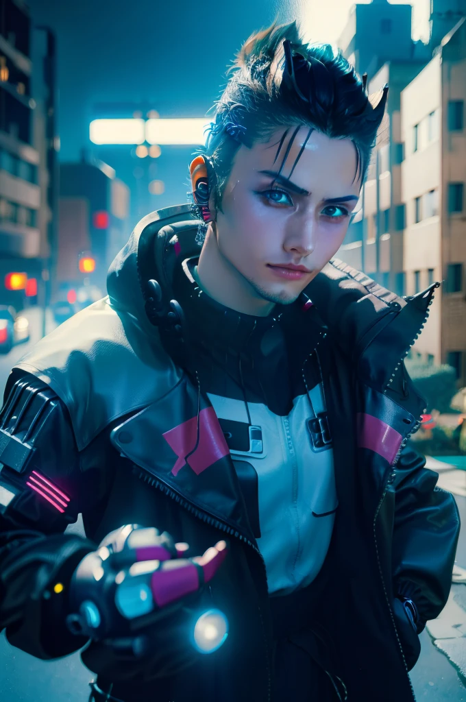 cyber punk perssonage