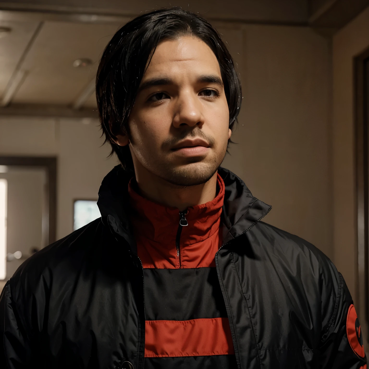 drake in a uchiha outfit