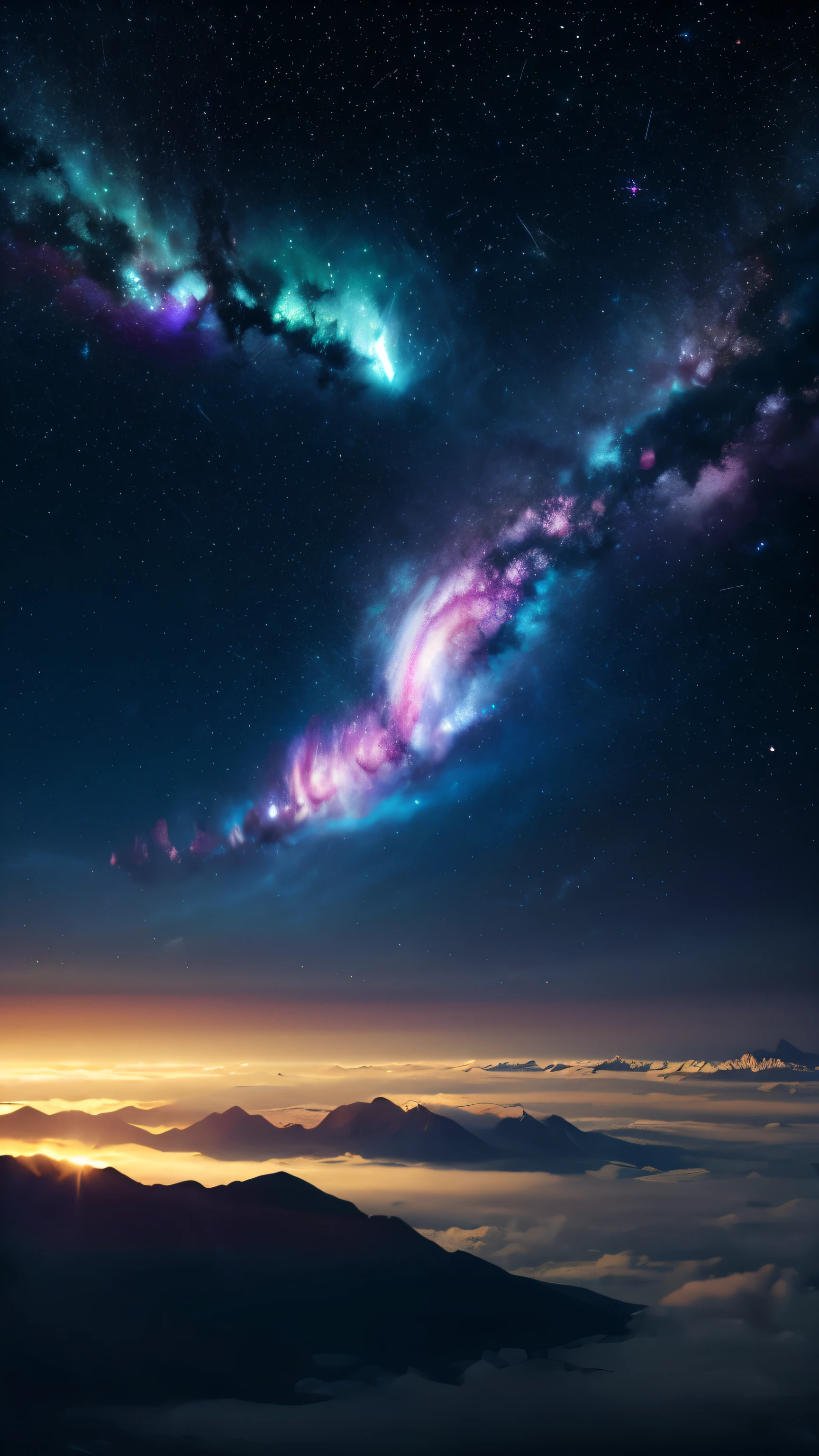 Supernova Starry Sky Fantasy Light full moon