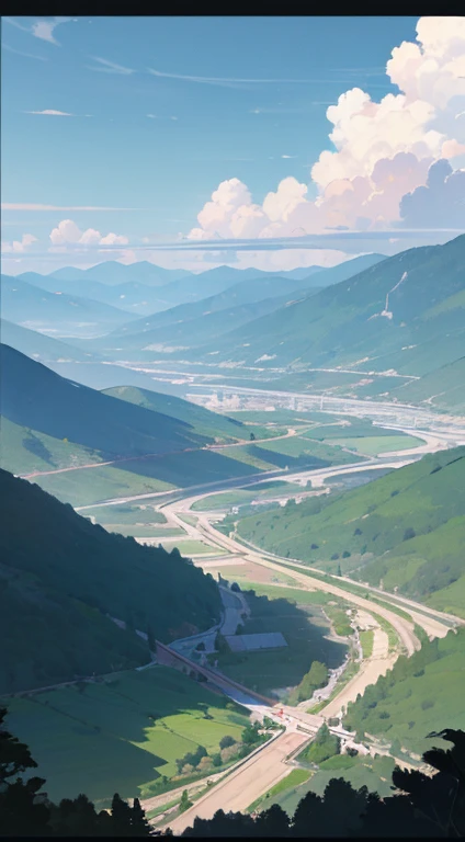 best quality, masterpiece, mail, Ink than sim, vu changshuo, bonian, real banqiao, Badassans,
mountainous horizon, river, forest, village,