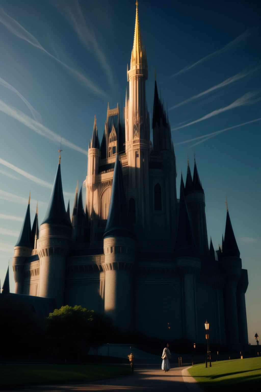 Cinderella Castle in daylight