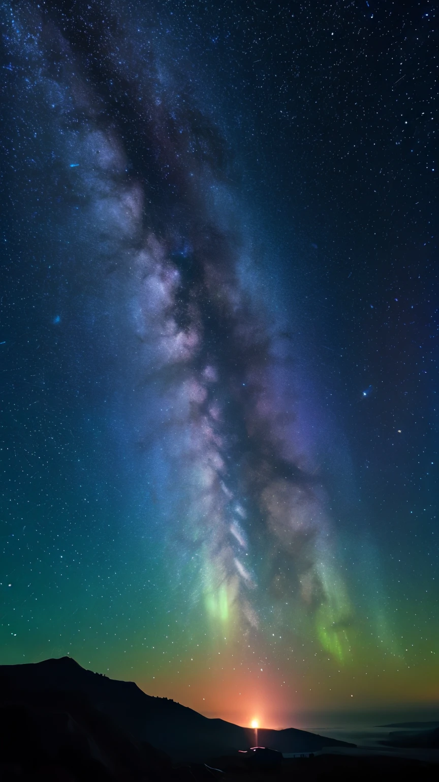 Supernova Starry Sky Fantasy Light Aurora