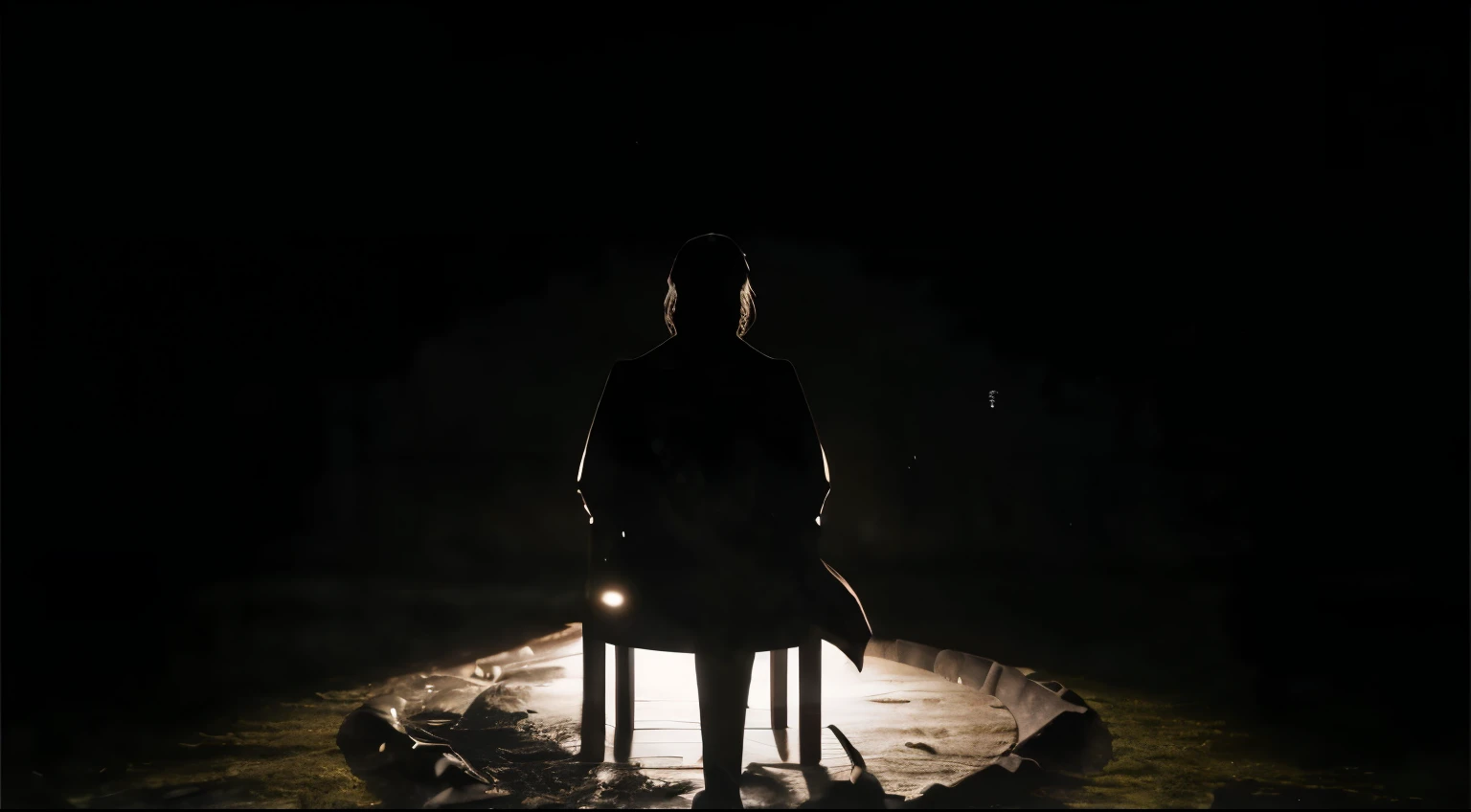 make it look like something mysterious , dark and enhance the image