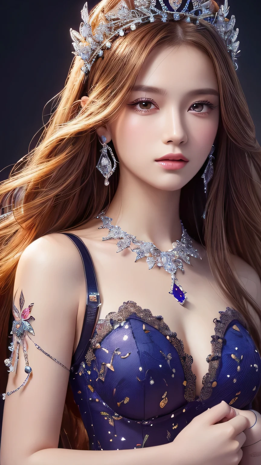 ((highest quality)),(Ultra-high resolution),(Very detailed),(Detailed Description),((The best CG)),(A masterpiece),Ultra-detailed art,Amazing drawing art,(Art with precise details:1.5), diamond,sapphire,Ruby,opal,amethyst