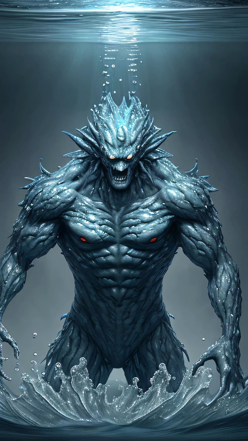 A monster made of water
