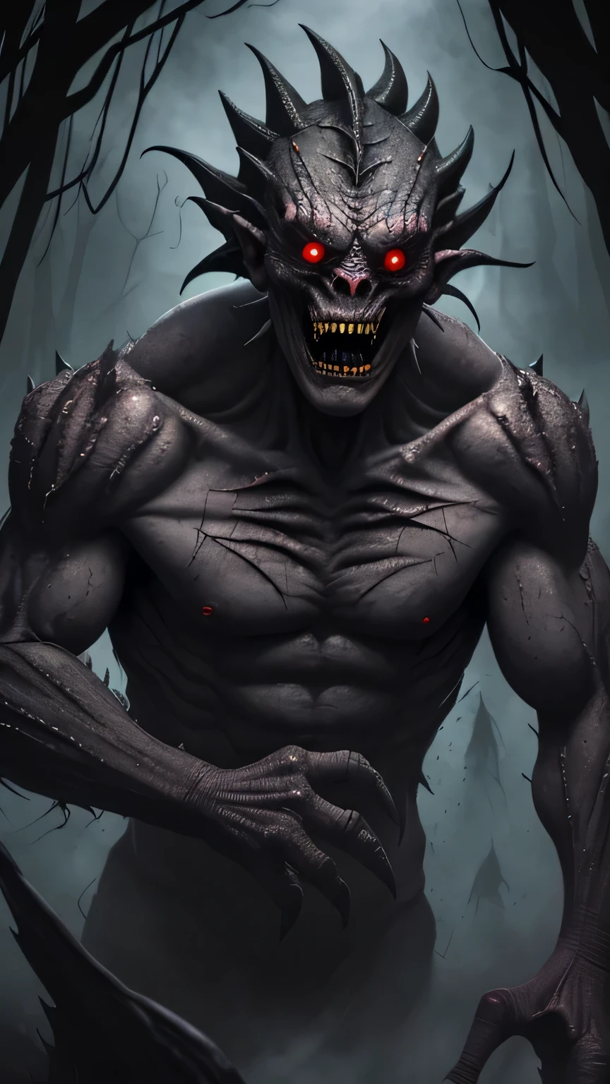 A scary monster