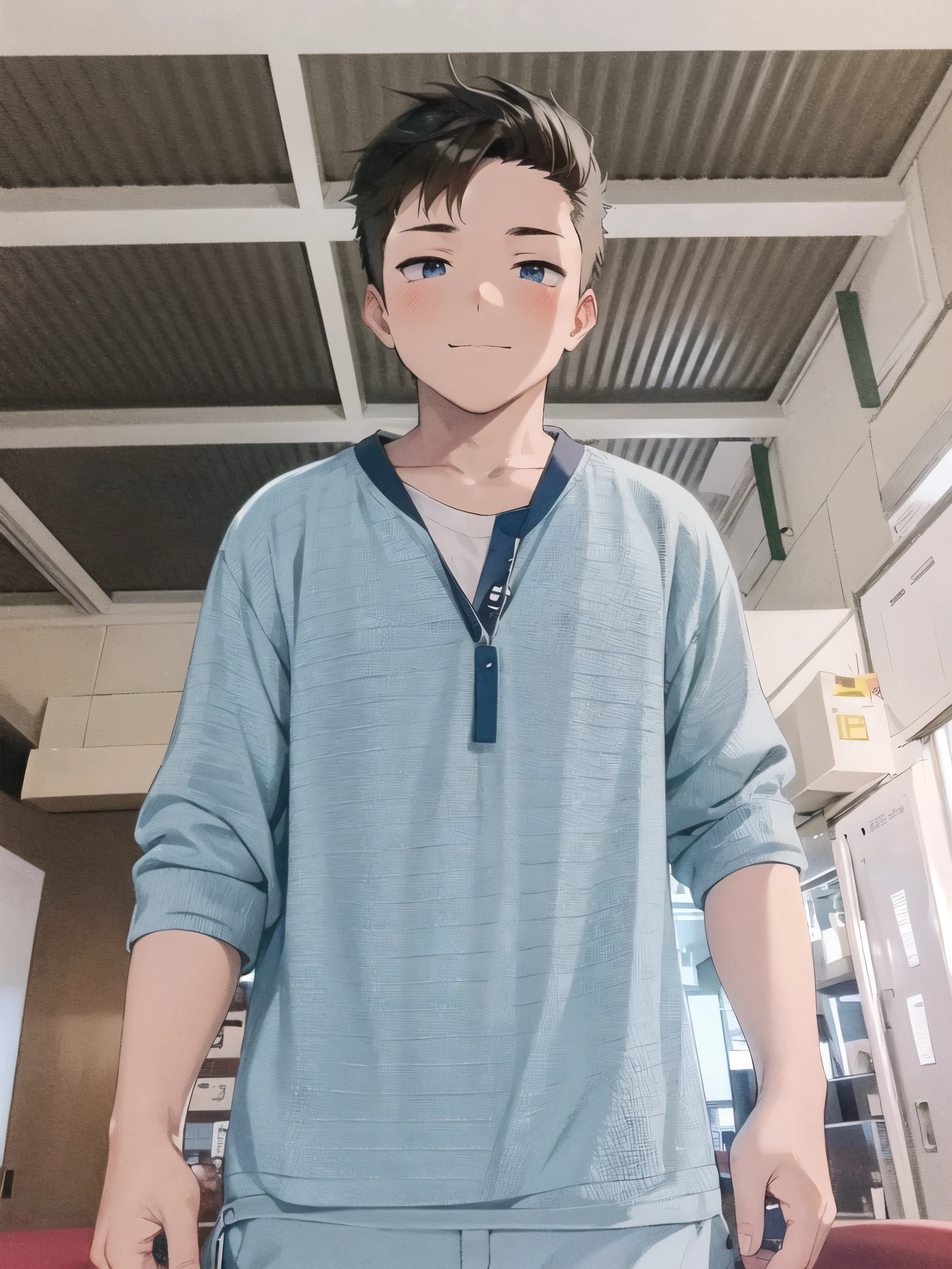 Anime boy cool cute skin white