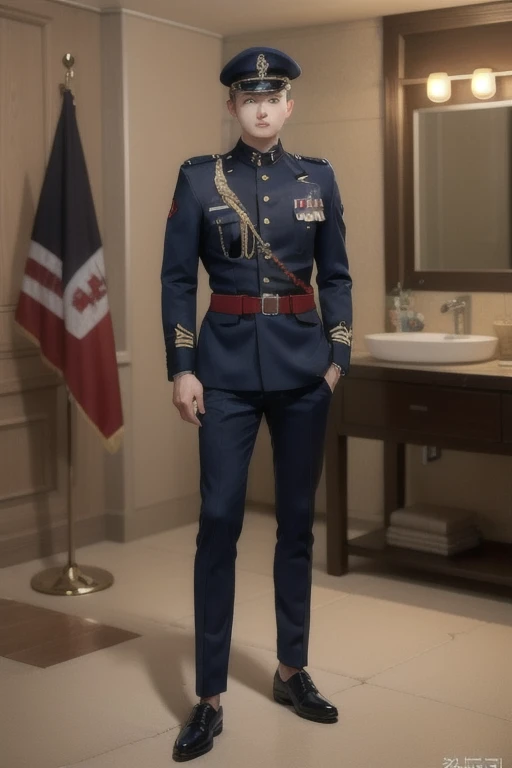 masterpiece,best quality,ultra-detailed,1boy,full body,soldier,SEAL,