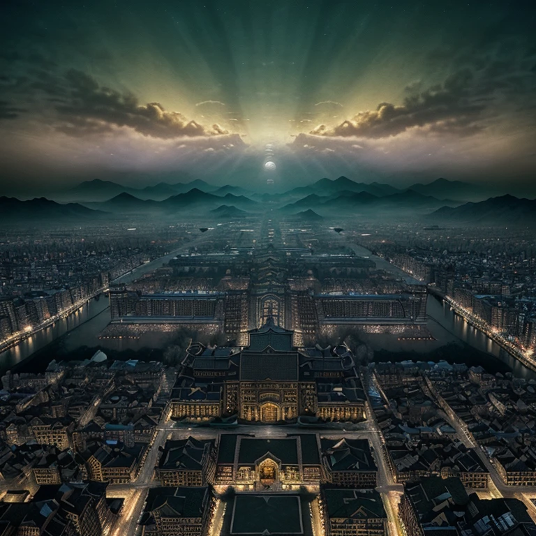 (masterpiece, best quality:1.2), (masterpiece, best quality:1.2), Night view of Hongyadong, China, Movie,detailed, Realistic reality,Complex and detailed, atmosphere,Backlight,epic, Movie, Beautiful scenery, Realistic lighting, masterpiece, high quality, Beautiful graphics, High Detail, ultra detailed, Movie lighting, HDR, illustration, --v6