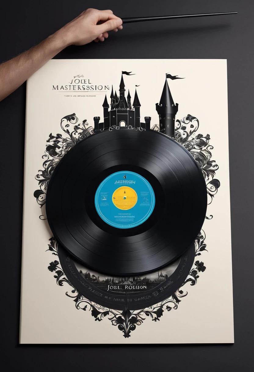 Vintage Record Player, with the powerful and expressive moving shadows, mesmerizing, theatrical scene unfolds in light and dark.

full body, Professional, perfect composition, ultra-detailed, intricate details, best quality, masterpiece