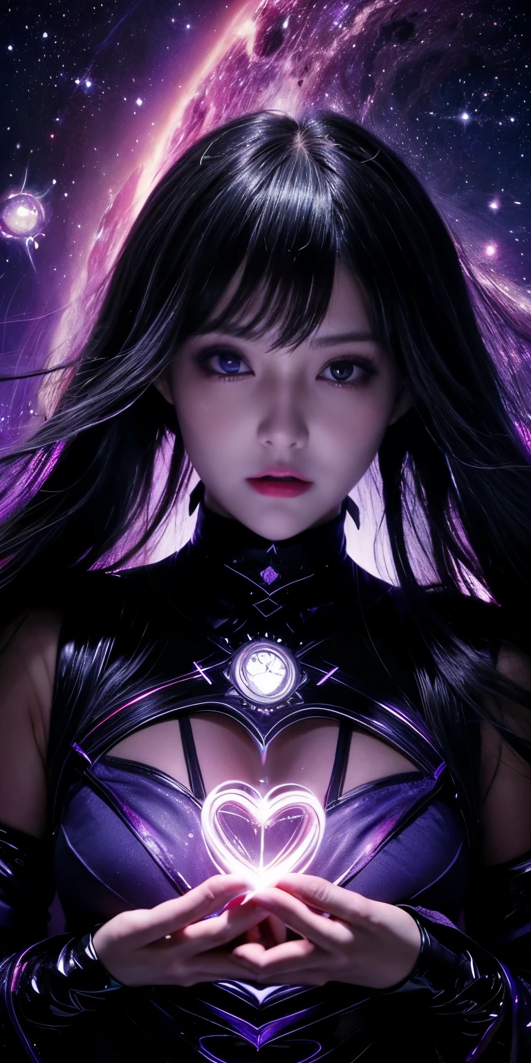 (highest quality,High resolution:1.2),(dark,Threatening:1.1),(Bad luckな:1.1), In the vortex of space,
Heart of a Goth Maiden, Very dark shade.
Her Eyes, Like dazzling fur in a starless haze,
A symphony of despair in their eyes.
Her Mogul Snaps, Mysterious Cemetery,
Think about it, The source of her sadness.
Black hair swaying in the moonlight,
She weaves despair into her dreams.
oh, Her Soul, Shadow&#39;Embrace,
Take me to space.
At each step of the Kelhudelgoring, She summons darkness,
Dance of the Void, Whippler Big Spark.
Her touch is the cold caress of the void,
In her vague existence, I am left confused.
For Love, Bumblewisk, Cosmic Power,
Stars shining in the endless night.
Confusion swirls, Let the emptiness cry out,
Our love is a dazzling dream in the universe.
Gothic Witch of the entire star world,
In your void, I find my soul.
Hypermaximalist, Anime Style, Breathtaking oil paintings, Surreal, Ultra-realistic digital illustrations that mimic the style of oil paintings, Blends seamlessly with Alex Grey&#39;Psychedelic fantasy art by H&#39;The Aesthetics of Biomechanics.R. Giger. Great composition, masterpiece, highest quality, (devil,Satan,Lucifer:1.1),(devilish:1.1),(Bad luck,Bad luckな:1.1),(Powerful figure:1.1、Big Breasts、Glasses) 、 ((((Huge glasses, Nerd Glasses, thick glasses, Round Glasses)))),(((Big Breasts)))、(Red eyes glow:1.6)、(Red glowing eyes,Sharp teeth:1.1),(Black wings,thick,shabby:1.1),(hellish landscape:1.1),(fire,sulfur:1.1),(Threatening atmosphere:1.1),(dark shadows,Threatening presence:1.1),(Bad luck clouds,Stormy Skies:1.1),(dark,Spooky atmosphere:1.1),(Bad luck aura,Evil energy:1.1),(dark aura,cigarette:1.1),(Extreme heat,Burning Flames:1.1),(Surreal,Nightmare Visions:1.1),(Predicting the end:1.1),(Twisted corners,Fiery crown:1.1),(Bad luck whispers,devilish laughter:1.1),(Cry of pain,echoing screams:1.1),(Bad luck symbols,Ancient runes:1.1),(Mysterious Relic,dark artifacts:1.1),(Infernal Ritual,Ritual sacrifice:1.1),(devilish minio